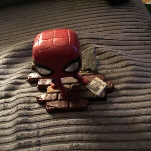 Spider-Man Figure with Newspaper